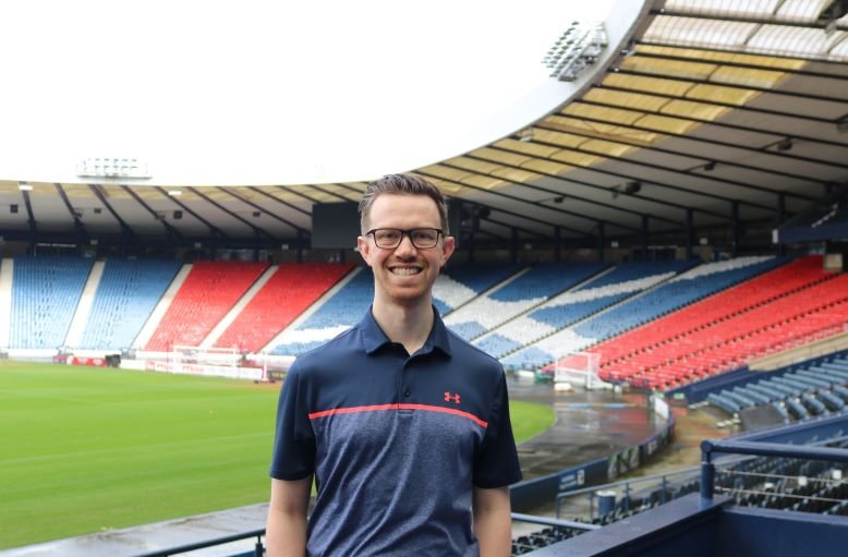 Jake van den Bossche, new Scottish Women's Football administrator