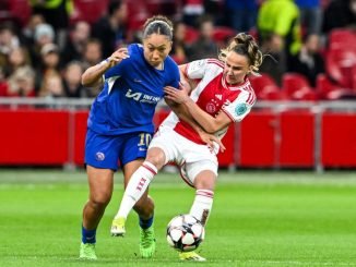 Ajax v Chelsea. UEFA Women's Champions League