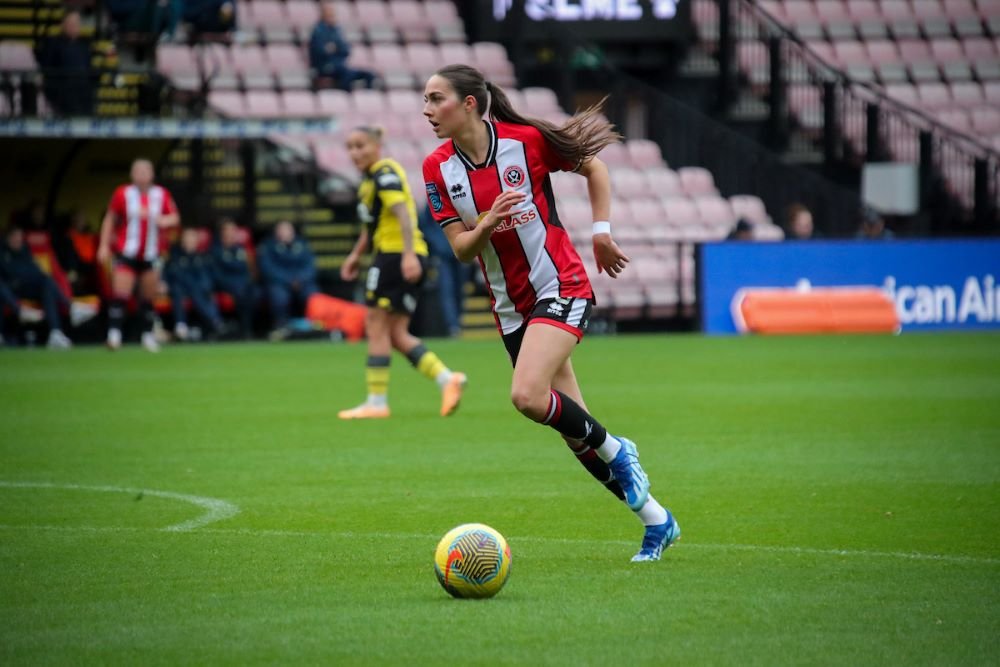Tara Bourne scored the opening goal for Sheffield United.