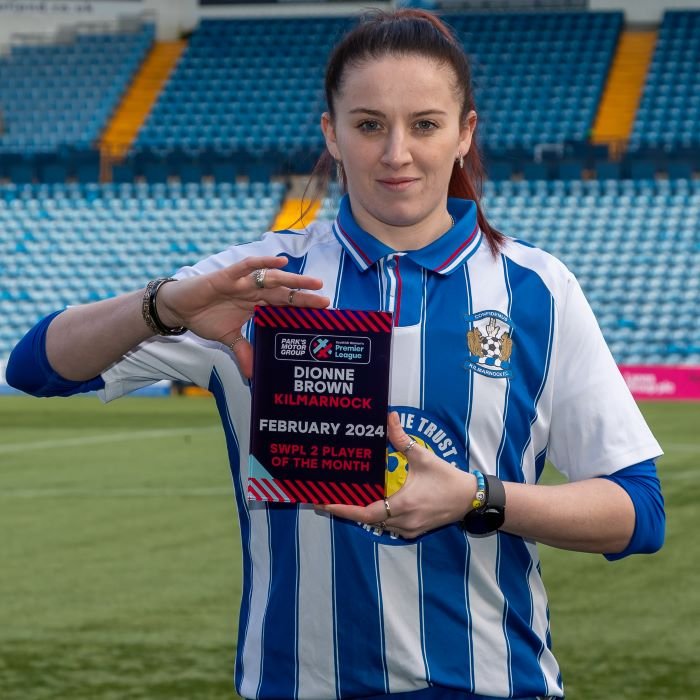 SWPL 2 Player of the Month, Dionne Brown
