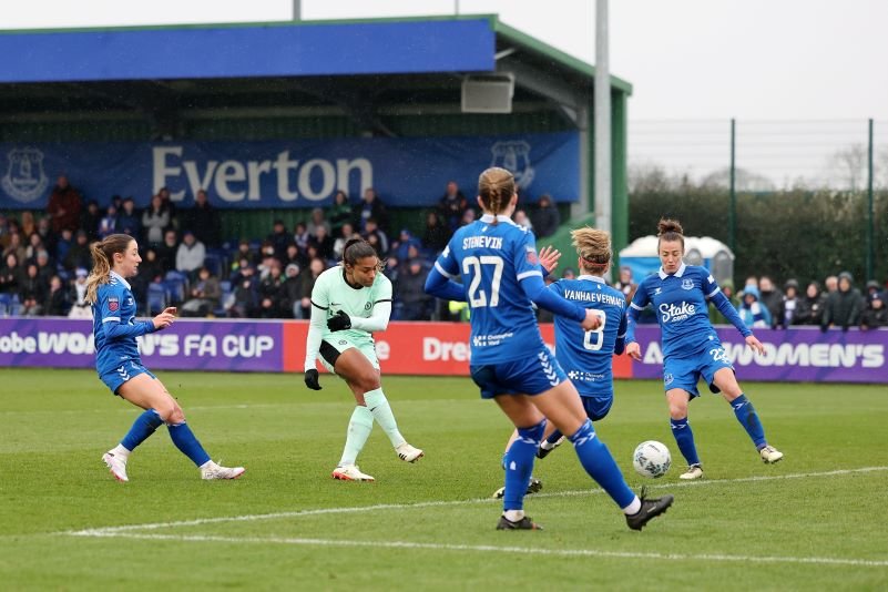 Everton v Chelsea - Adobe Women's FA Cup Quarter Final