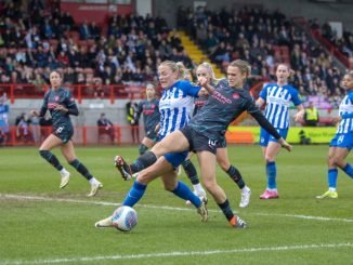 Barclays Women's Super League - Brighton Hove Albion v Manchester City - The Broadfield Stadium