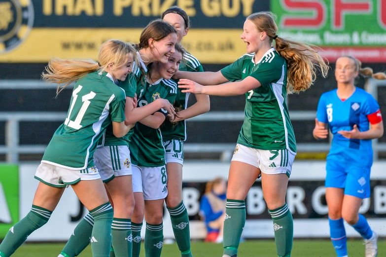 Northern Ireland Women’s U-16s finished their UEFA development tournament with a penalties defeat to Iceland