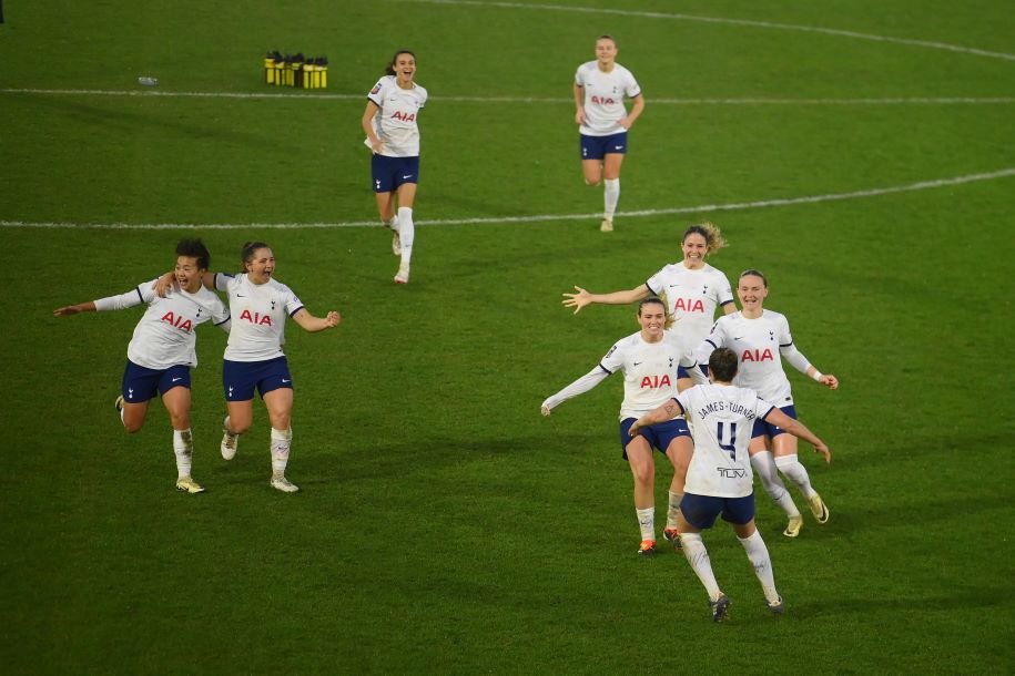 Tottenham Hotspur v Manchester City - Adobe Women's FA Cup Quarter Final