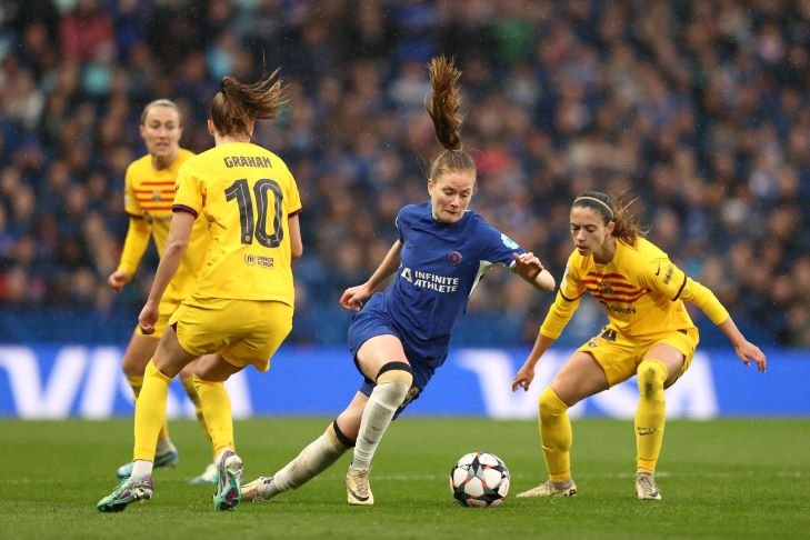 Chelsea FC v FC Barcelona Semi-final Second Leg UEFA Women's Champions League