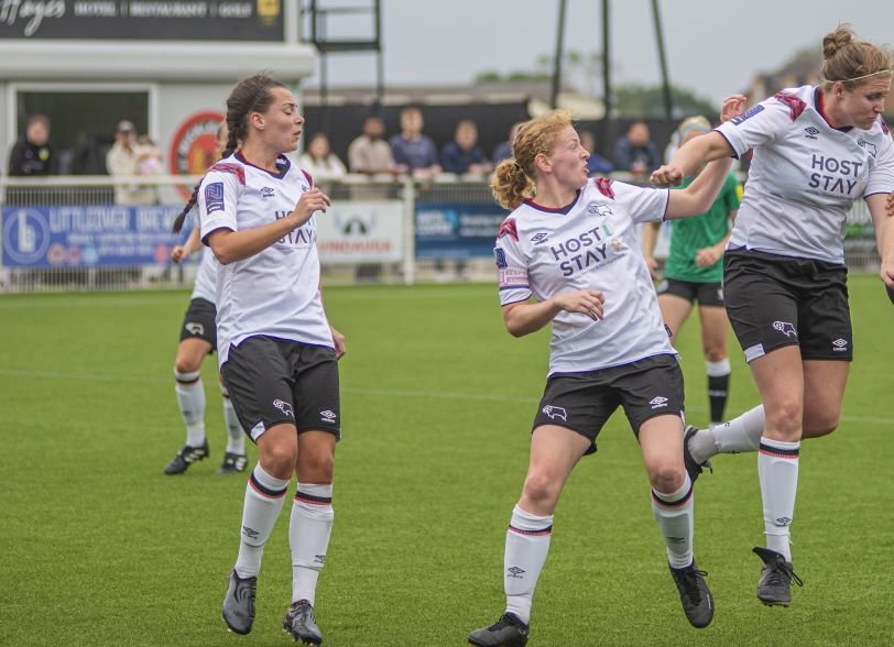 Derby County, FA WNL Plate winners