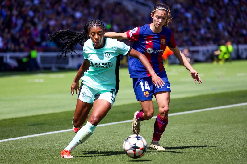 UEFA Womens Champions League - FC Barcelona v Chelsea FC - Estadi Olimpic Lluis Companys