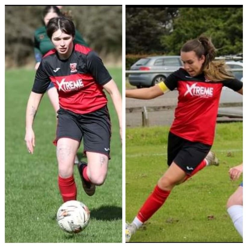 Glenrothes Strollers co-captains Lucy Bryant and Kerry Forsyth