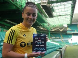 Amy Gallacher of Celtic, SWPL 1 Player of the Month