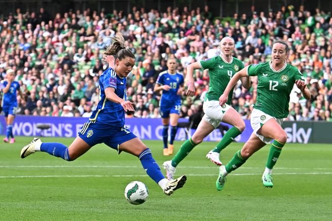 Republic of Ireland v Sweden UEFA Women's EURO 2025 Qualifier