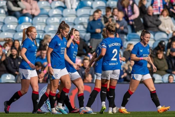 Rangers won the Women's Scottish Cup