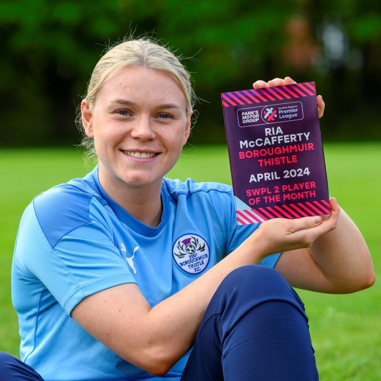 SWPL 2 Player of the Month, Ria McCafferty