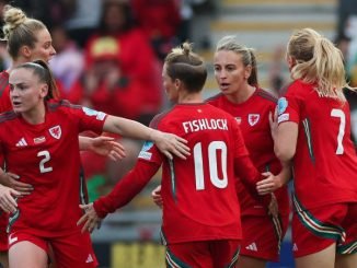 UEFA Women's Euro 2025 League B Group 4 qualifying, Wales v Ukraine at Parc Y Scarlets stadium in Llanelli, Wales, on May 31, 2024.