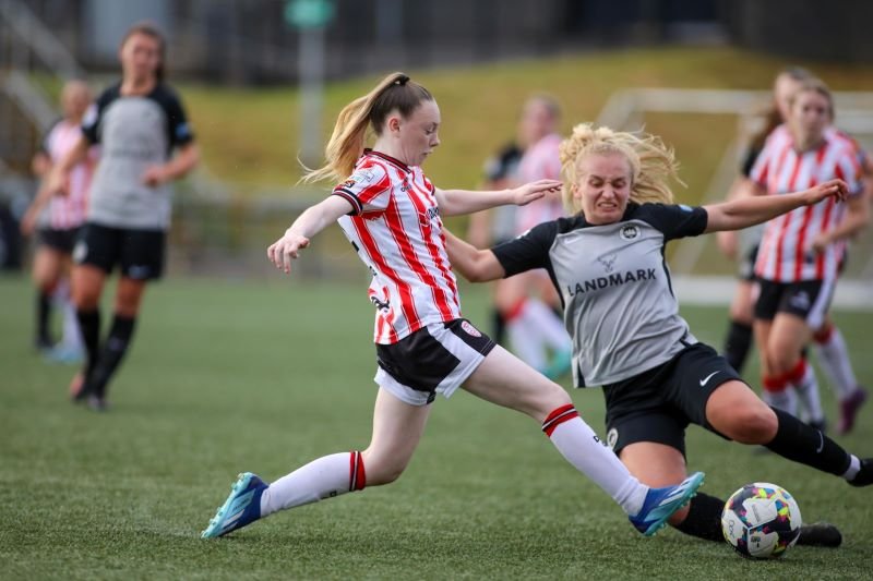 Derry City v Larne Sports Direct Premiership femenina