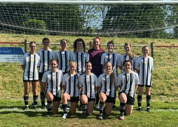 Cornwall league champions, St Agnes AFC Ladies