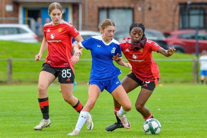 Manchester United v USSSA at Rathcoole