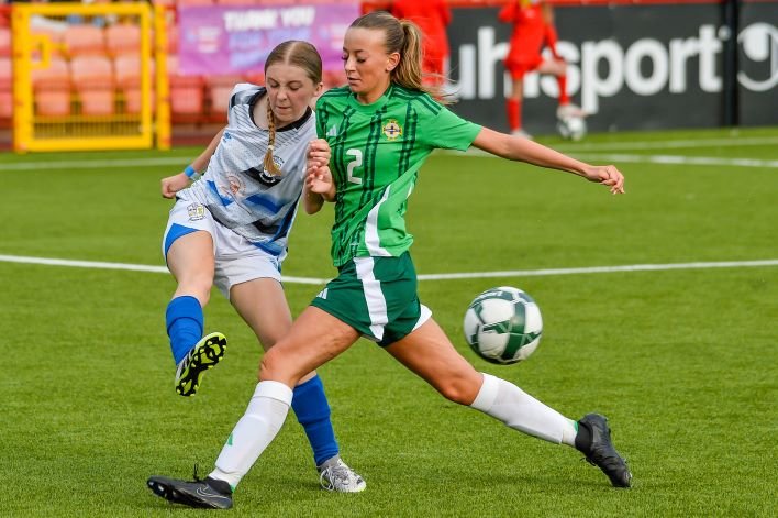 N.Ireland 5-1 Athlone Town, Girls SuperCup NI at Rathcoole