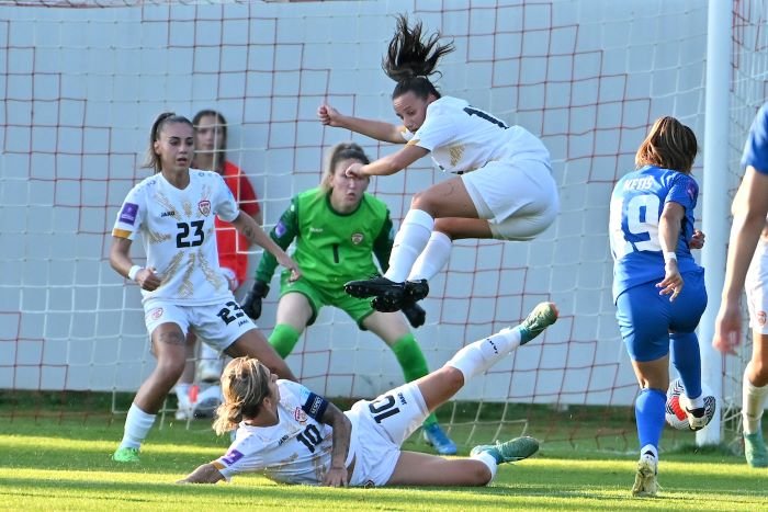 UEFA Womens European Championship Qualifier - Slovenia v North Macedonia - Stadium NK Aluminij