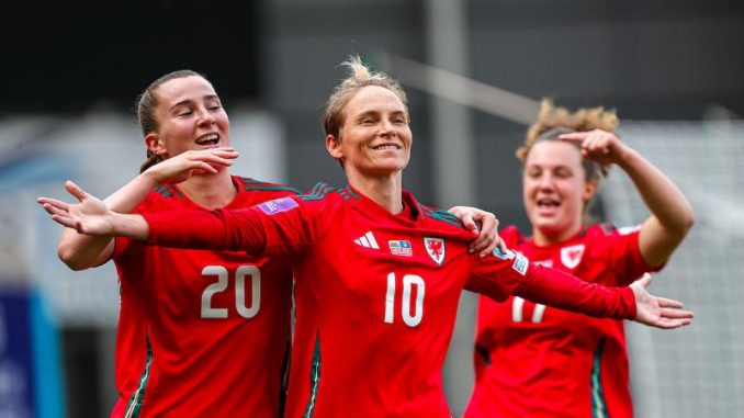 UEFA Womens European Championship Qualifier _ Wales vs Kosovo at Parc y Scarlets Stadium
