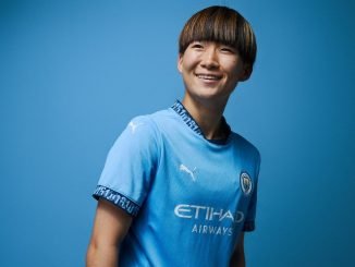 Manchester City's new signing, Aoba Fujino