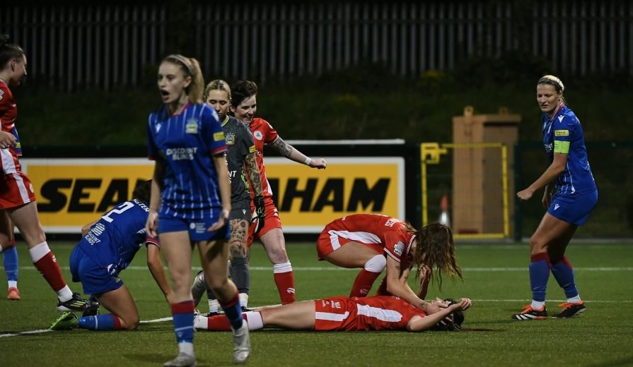 Cliftonville v Linfield, Sports Direct Women's Premiership