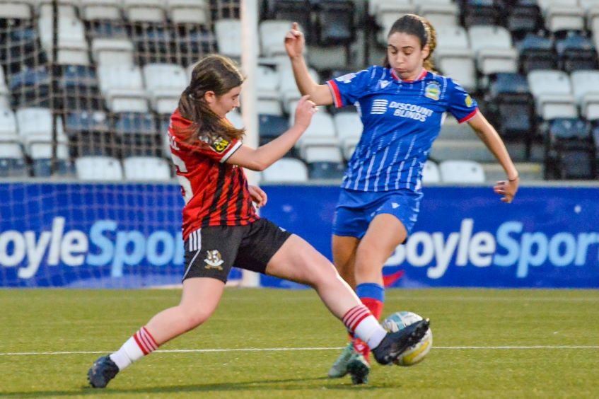 Crusaders Strikers v Linfield, Sports Direct Women's Premiership