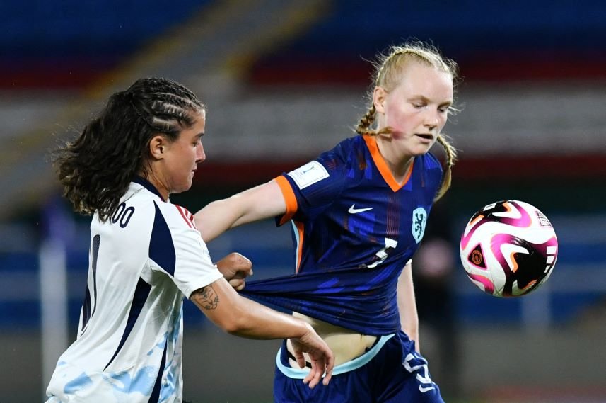 2024 FIFA U-20 Women's World Cup match between Costa Rica and Netherlands at the Pascual Guerrero stadium in Cali, Colombia, on September 2, 2024. 