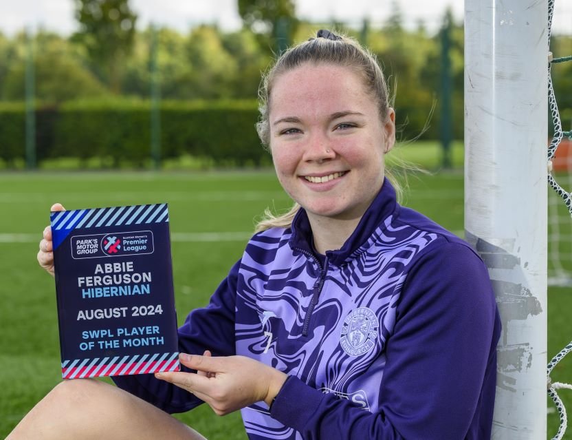 Abbie Ferguson, August 2024/25 Scottish Women’s Premier League 1 Player of the Month