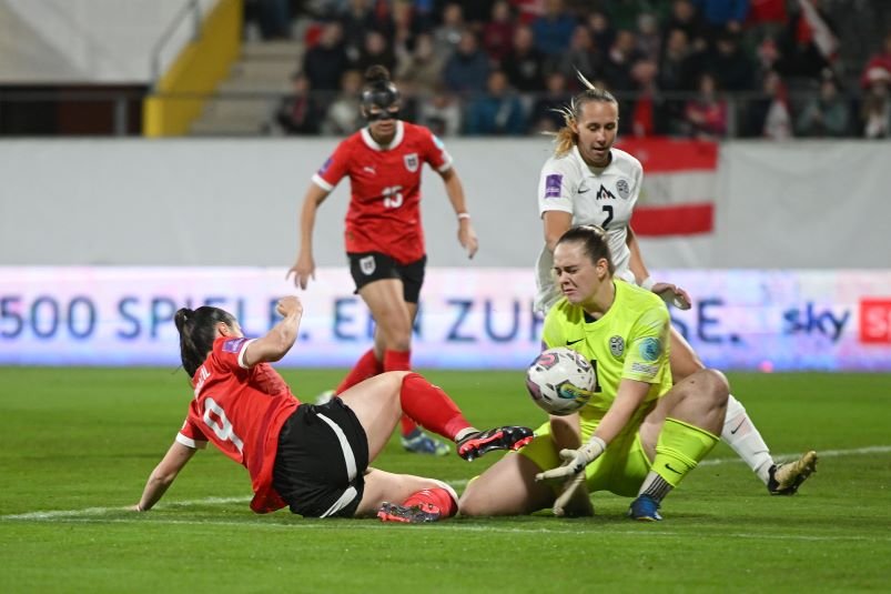 Austria v Slovenia - UEFA Women's EURO 2025 Play-Off Round One Second Leg