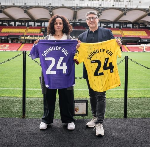 Hollywood’s Sound of Gol Foundation launched a new partnership with Watford FC Women at Vicarage Road