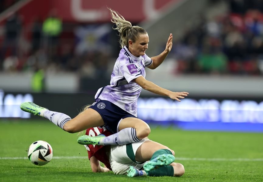 Hungary v Scotland - UEFA Women's EURO 2025 Play-Off Round One First Leg