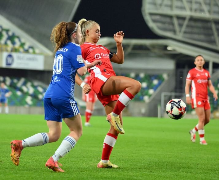 IFA Womens Irish Cup Final 2024 - Lisburn Rangers Ladies v Cliftonville