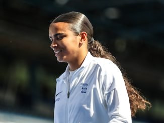 Barclays Womens Championship - Birmingham City v Sunderland - St Andrews Birmingham, England, September 8th 2024: New signing Ava Baker (32 Birmingham City) during the Barclays Womens Championship football match between Birmingham City and Sunderland at St Andrews