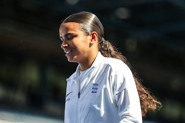 Barclays Womens Championship - Birmingham City v Sunderland - St AndrewsBirmingham, England, September 8th 2024: New signing Ava Baker (32 Birmingham City) during the Barclays Womens Championship football match between Birmingham City and Sunderland at St Andrews