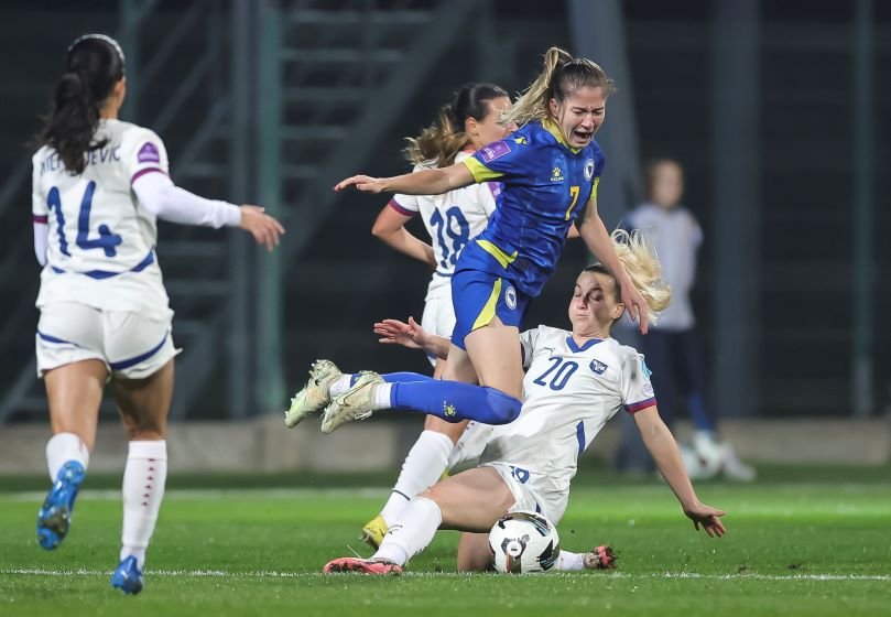 Serbia v Bosnia and Herzegovina - UEFA Women's EURO 2025 Play-Off Round One Second Leg