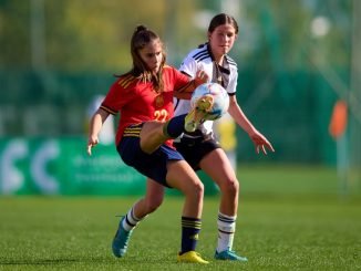 Ainoa Gomez was won of Spain's five goalscorers