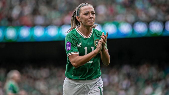 Republic of Ireland international Katie McCabe