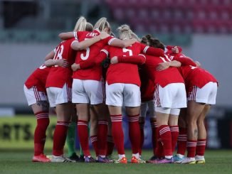 FIFA Women's World Cup 2023 Qualifier group I match between Wales and France at Parc y Scarlets on April 08,