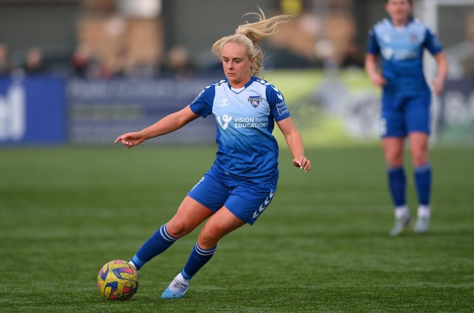 Beth Hepple scored the winning goal for  Durham.