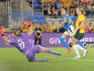 Friendly International - Australia Women v Brazil Women, Cbus Super Stadium, Robina, Australia