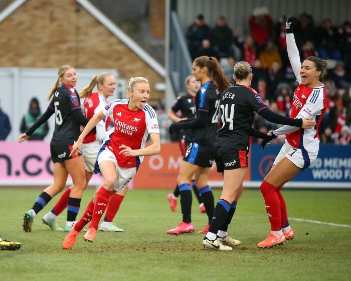 Barclays Womens Super League - Arsenal v Crystal Palace - Mangata Pay UK Stadium Meadow Park