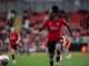 Melvine Malard gave Manchester United a half-time lead
