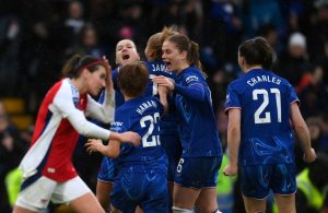 Chelsea FC v Arsenal FC - Barclays Women's Super League calendar year table 2025 WSL
