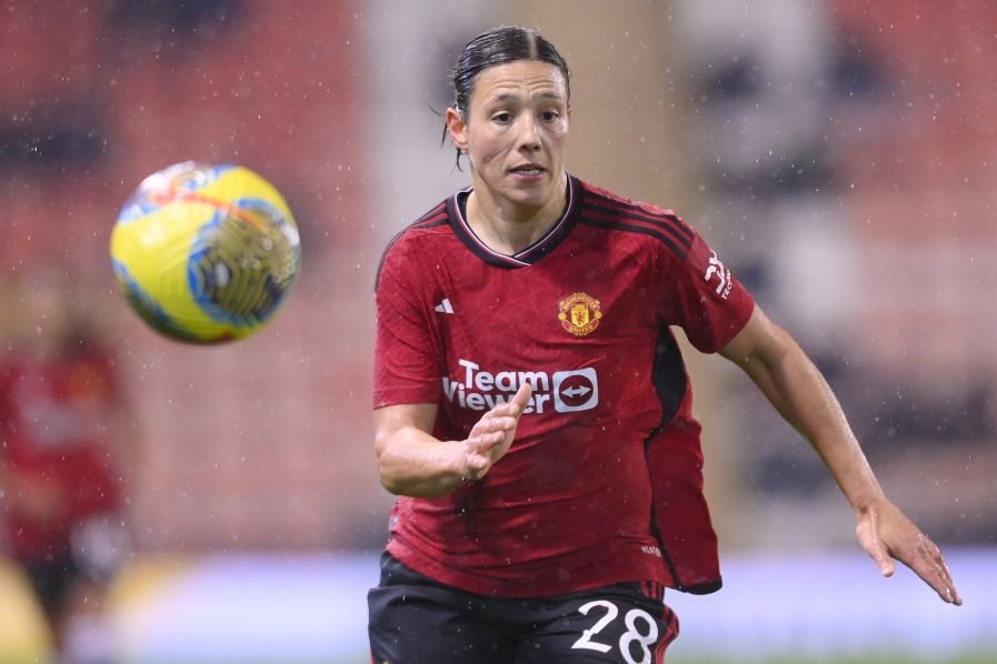 Manchester United's three-goal substitute, Rachel Williams