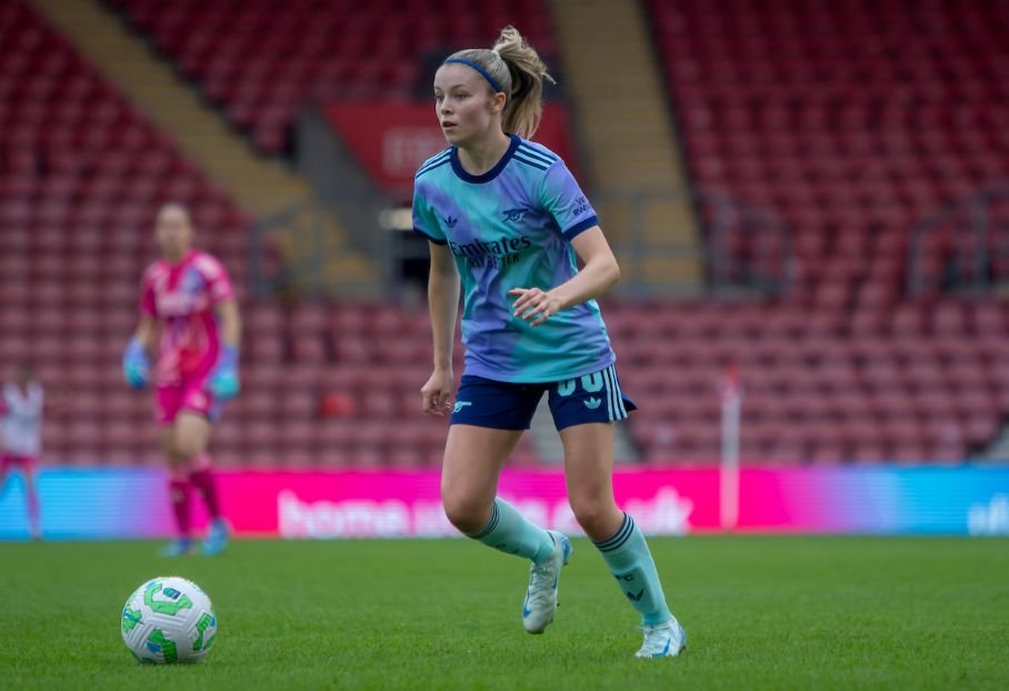 Southampton FC women';s new loan signing from Arsenal, Laila Harbert