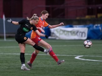 Stenhousemuir v Inverness Caledonian Thistle, Barclays SWF Championship at Ochilview Stadium, Stenhousemuir, Scotland on 26 January 2025: