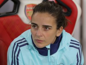 UEFA Womens Champions League - Arsenal v Valerenga - Emirates Stadium. Renee Slegers Arsenal vs Tottenham