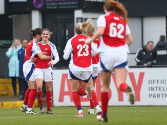 Adobe Womens FA Cup - Arsenal v London City Lionesses - Mangata Pay UK Stadium Meadow Park. Arsenal meet and greet