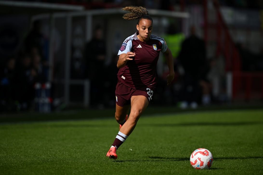 Aston Villa's matchwinner, Chasity Grant