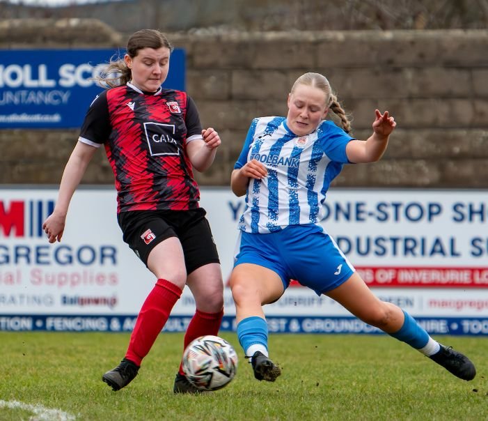 Inverurie Locos v Renfrew Ladies, Scottish Power National Leaguue Cup